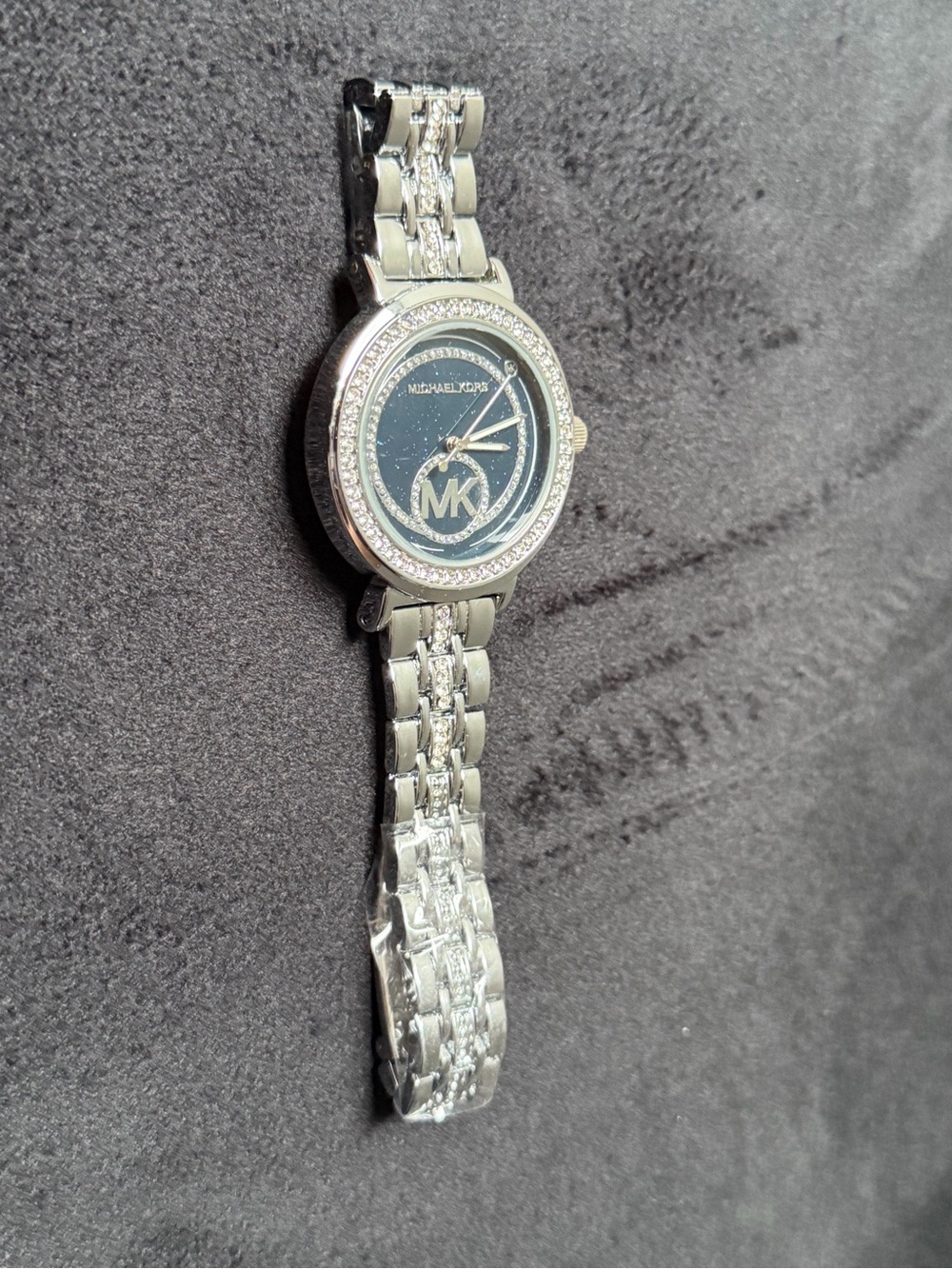 Silver Tone Stainless Steel Bracelet Watch
